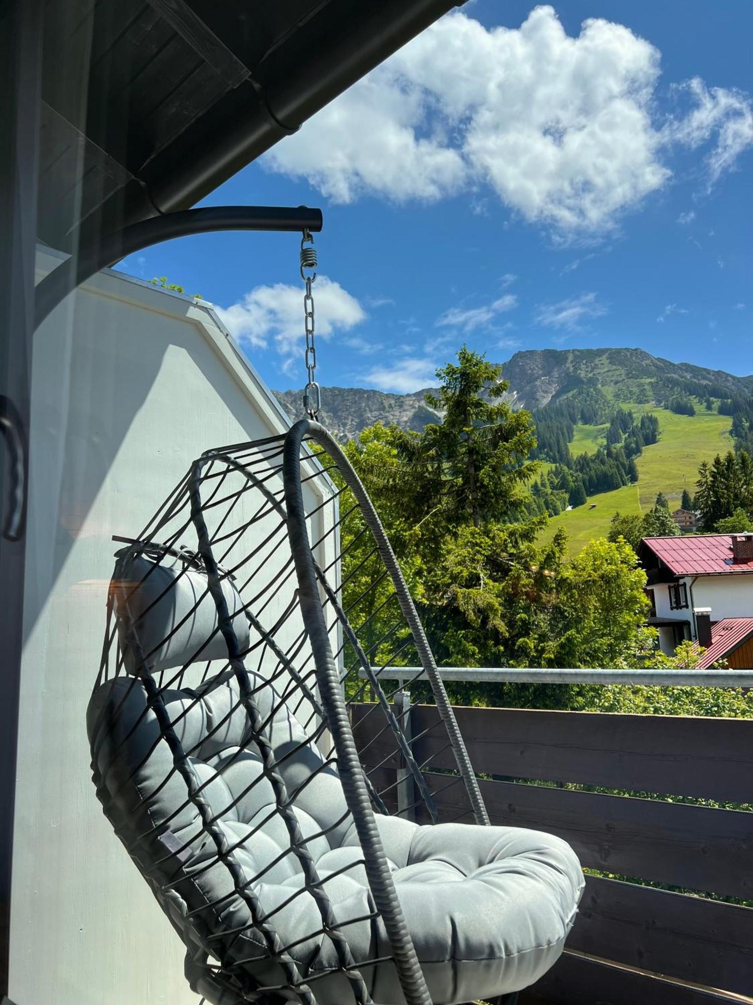 Апартаменты Bergnest Iseler Mit Panoramablick Оберйох Экстерьер фото