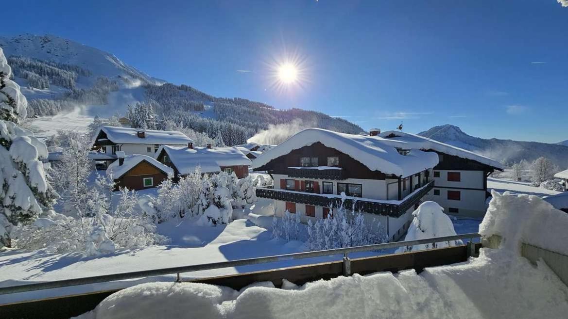 Апартаменты Bergnest Iseler Mit Panoramablick Оберйох Экстерьер фото