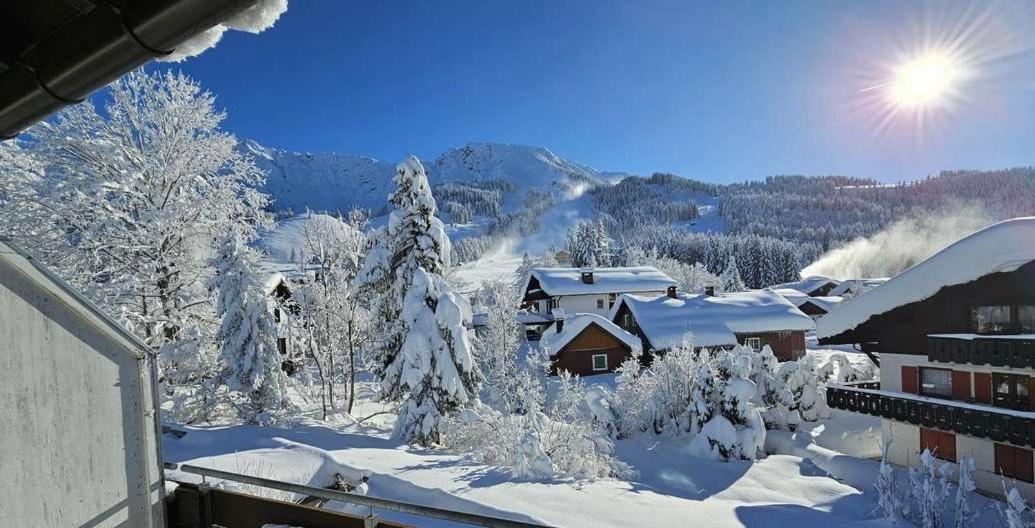Апартаменты Bergnest Iseler Mit Panoramablick Оберйох Экстерьер фото